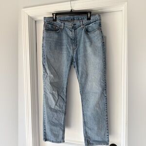 Levi's Men's Straight Jeans in Light Blue